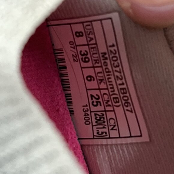 Brooks Glycerin 20 StealthFit Women Size 8 Pink White Running Shoes - Picture 9 of 9